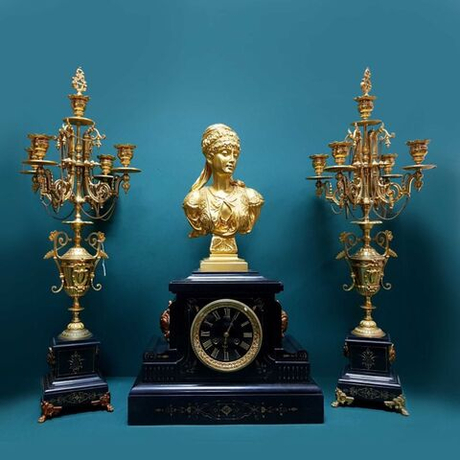 Винтаж: Кабинетный/Каминный комплект в стиле Карла Х