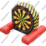 Надувной дартс «Двойной» на подкачке, диаметр 4,5 м, размер 4,5×2,5×4,5 м