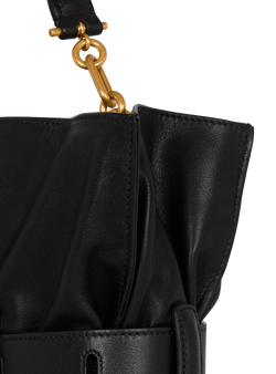 Balmain Сумка Anthem Medium из телячьей кожи, черный