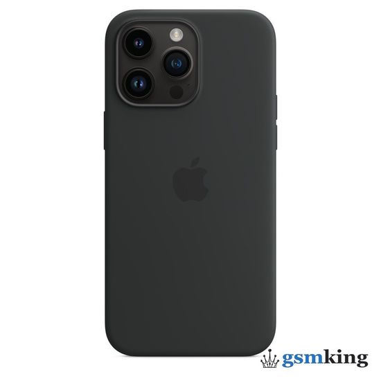 Apple Silicone Case with MagSafe iPhone 14 Pro Max Midnight (Тёмная ночь) MPTP3ZM/A