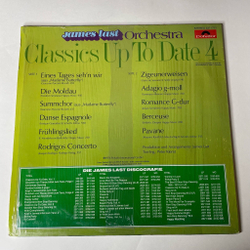 Винтажная виниловая пластинка LP James Last Orchestra Джеймс Ласт Classics Up To Date Vol. 4 (Music For Dreaming) (Германия 1976)