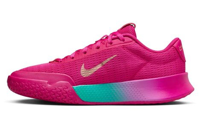 Женские Кроссовки теннисные Nike Vapor Lite 2 Premium - fireberry/multi-color/fierce pink/metallic red bronz