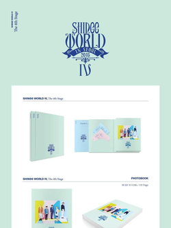 Альбом SHINEE - SHINEE WORLD IV : THE 4TH STAGE 4TH CONCERT ALBUM