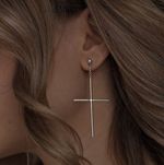 Моносерьга Split Cross