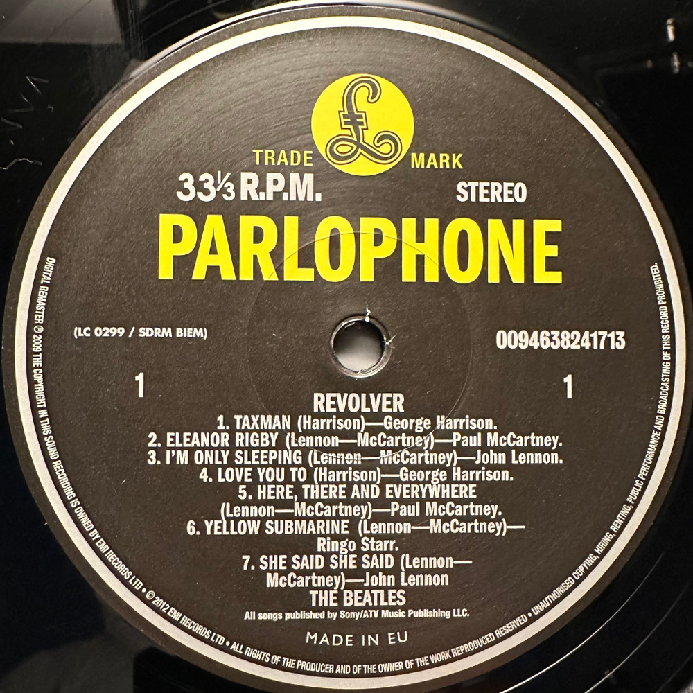 The Beatles - Revolver (Европа 2012г.)