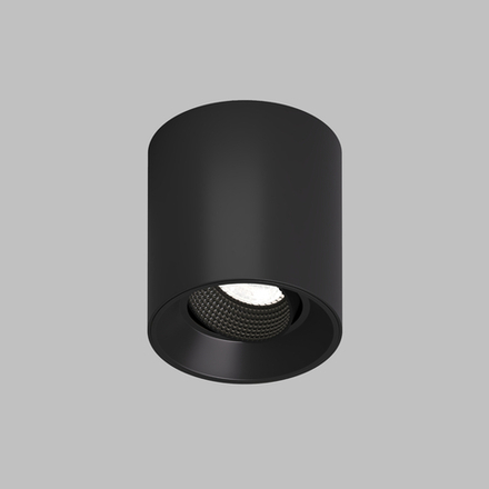 DK3090-BK Светильник накладной IP 20, 10 Вт, GU5.3, LED, черный/черный, пластик