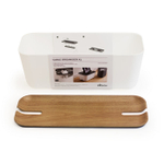 Органайзер для проводов hideaway большой белый