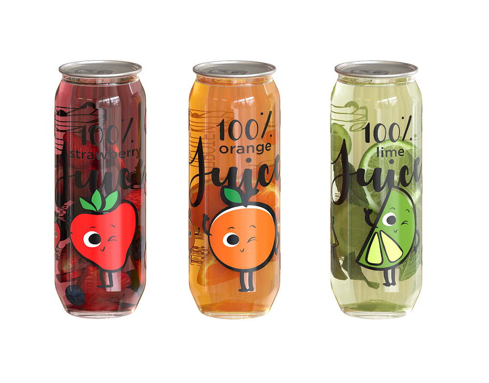 Банка 450 мл 57 мм ПЭТ