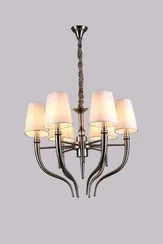 8658/6NK NICKEL (1) Люстра Veneto Luce