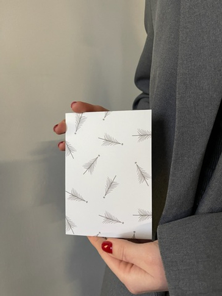 Открытка 10*15см - Елки