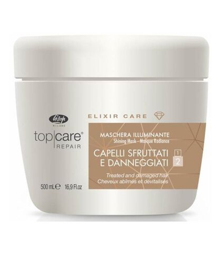 Маска-эликсир для восстановления и придания сияющего блеска - «Top Care Repair Elixir Care Mask» (500мл)