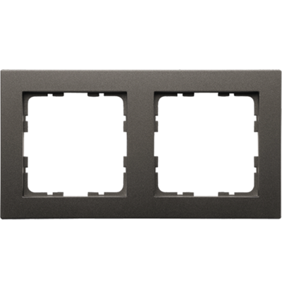 Рамка G-Classic 2-постовая, цвет Мокко