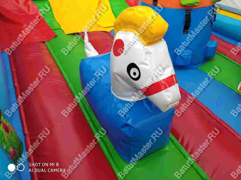 Коммерческий батут «Тигриная страна 2», 8*4*5 м
