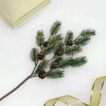 Ветка декоративная «Еловое чудо» 65 см