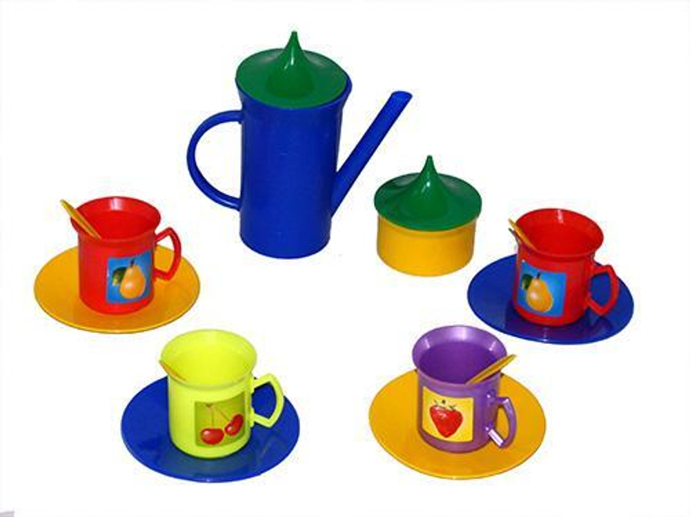 Набор посуды "Кофейный" 4предм. (Юг-пласт)