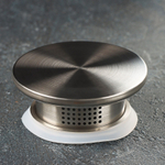 Крышка для ёмкостей Доляна, d=7 см, нержавеющая сталь (Цвет: не задано)