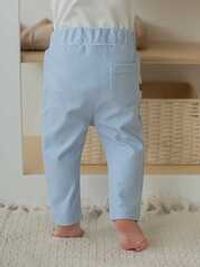 Брюки из джинскота "Голубые" 0+