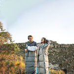 Спальный мешок Одеяло Naturehike CNK2350WS023 M400 ( 220 х 80см 1.85кг +1/-4/-18 ) Ультралёгкий хлопковый с капюшоном -