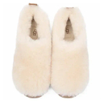Ugg Hailey Fluff Slippers Natural