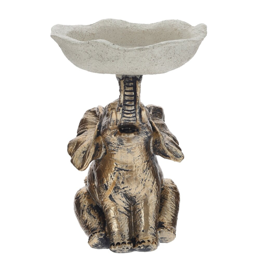 Фигурка декоративная Слон с подставкой для мелочей