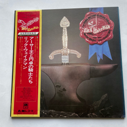 Винтажная виниловая пластинка LP Rick Wakeman The Myths And Legends Of King Arthur And The Knights Of The Round Table (Япония 1975) (Оби)