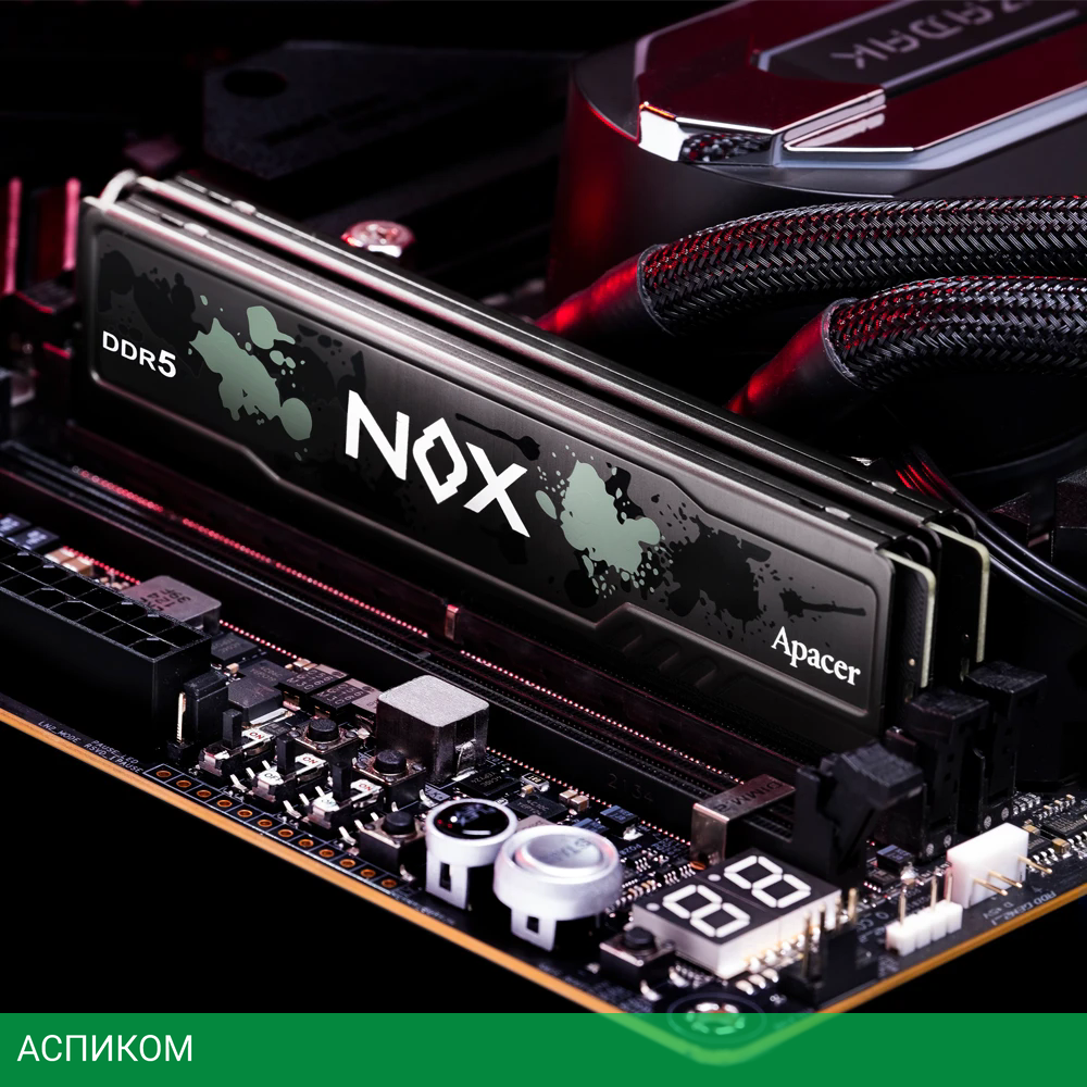 Оперативная память Apacer NOX 2x32GB DDR5 (AH5U64G52C522MBAA-2)