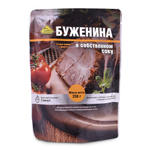 Готовое блюдо "Буженина из свинины" 250 гр (Деревня Потанино) 4шт*250г, 1кг