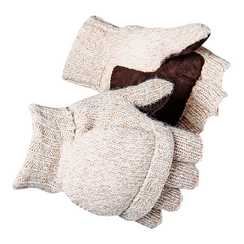 Варежки ЭВЕКИ бежевый-меланж