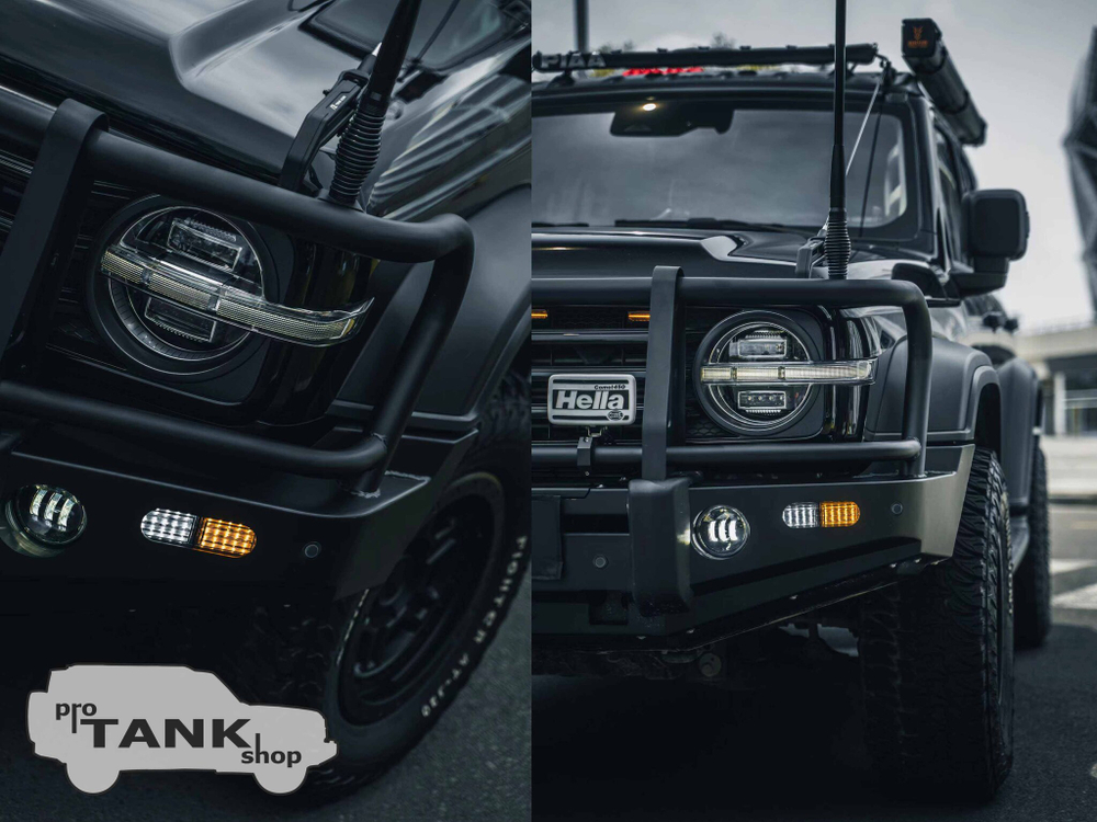 TANK 300 Силовой бампер передний TENGQIAN (POLICE style)