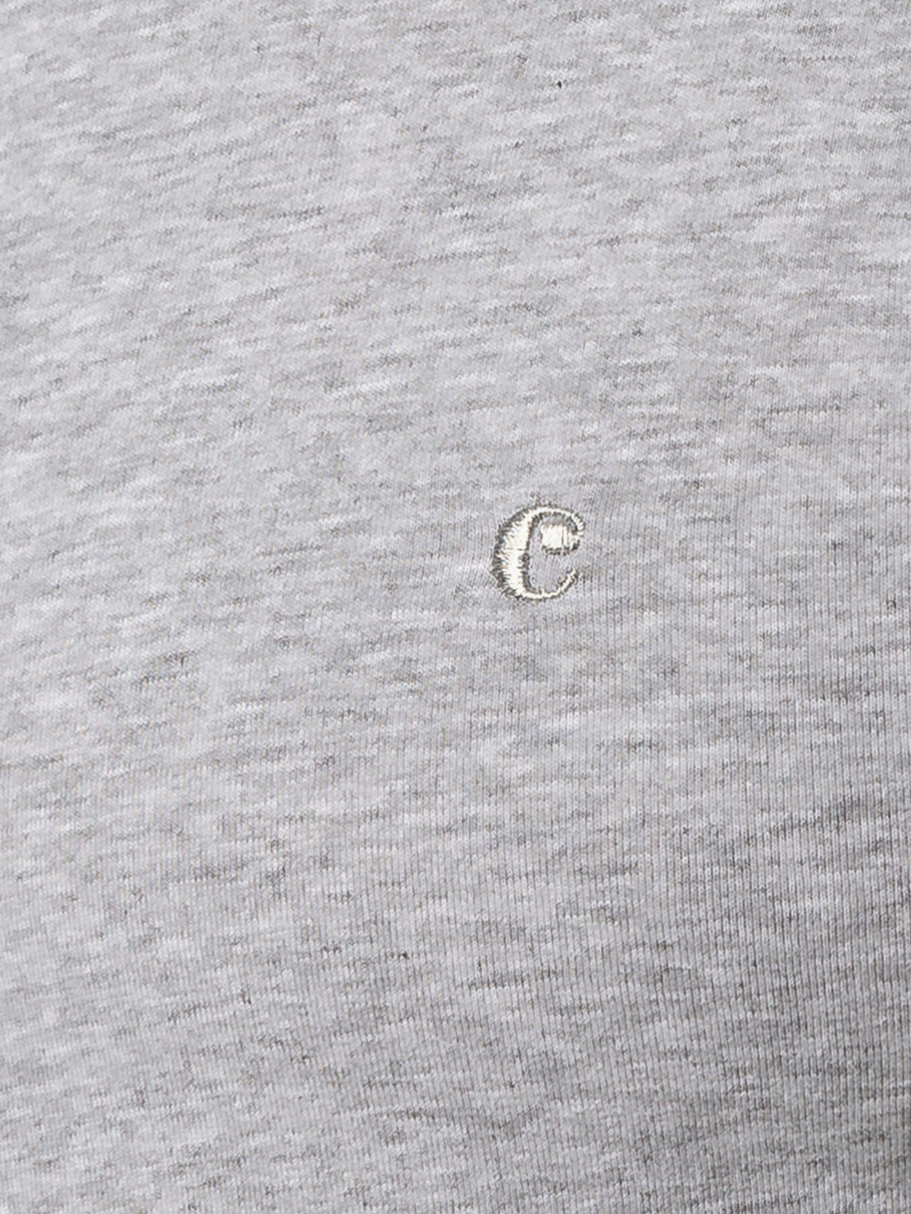 Футболка мужская с круглым вырезом серый меланж