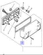 Стекло стоп-сигнала Yamaha VK540/BR250 8K4847210100