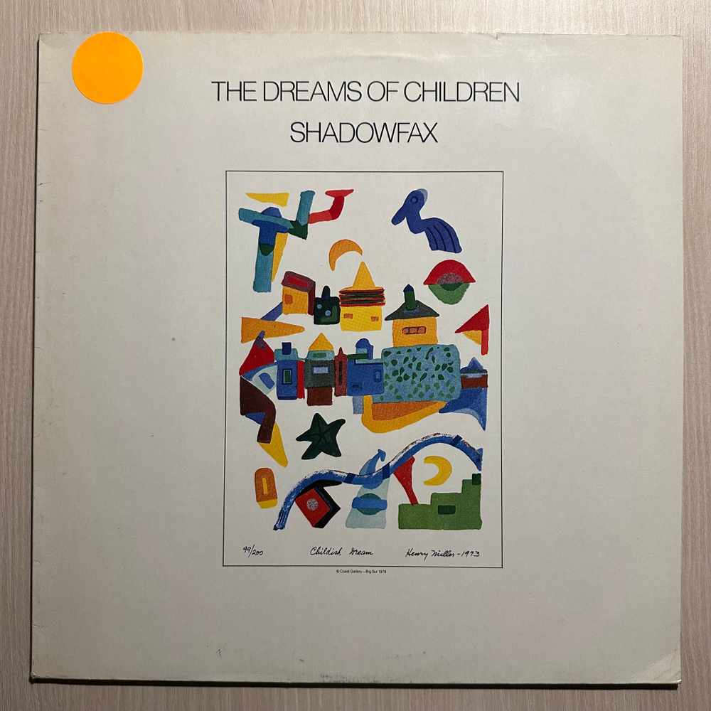 Shadowfax - The Dreams Of Children (Германия 1984г.)