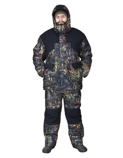 Костюм для зимней охоты и рыбалки Prival Байкал-1, Тёмный лес