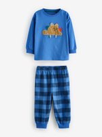 Пижама для мальчика Next K98-565, 3 шт., Синий, Зеленый, Бежевый