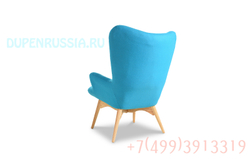 Кресло DC917 blue-голубое