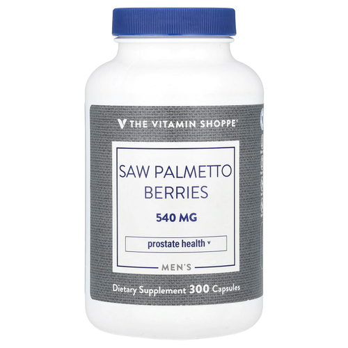 The Vitamin Shoppe, Мужские ягоды серенои, 540 мг, 300 капсул