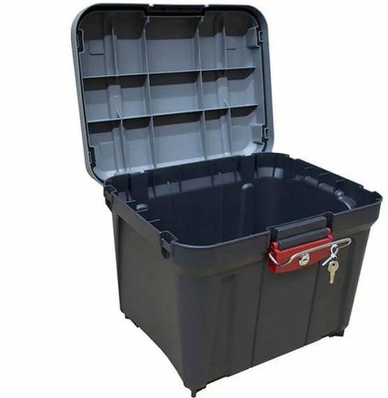 Экспедиционный ящик IRIS RV Box 460G, с открытой крышкой.