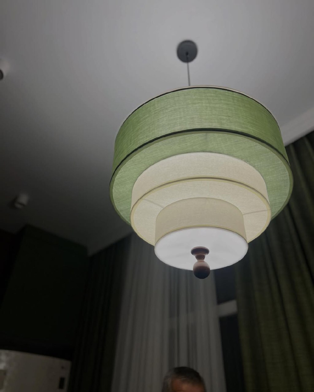 Люстры из текстиля в ретро стиле 🤍