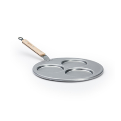 Тройная блинная сковорода de Buyer Mineral B Bois