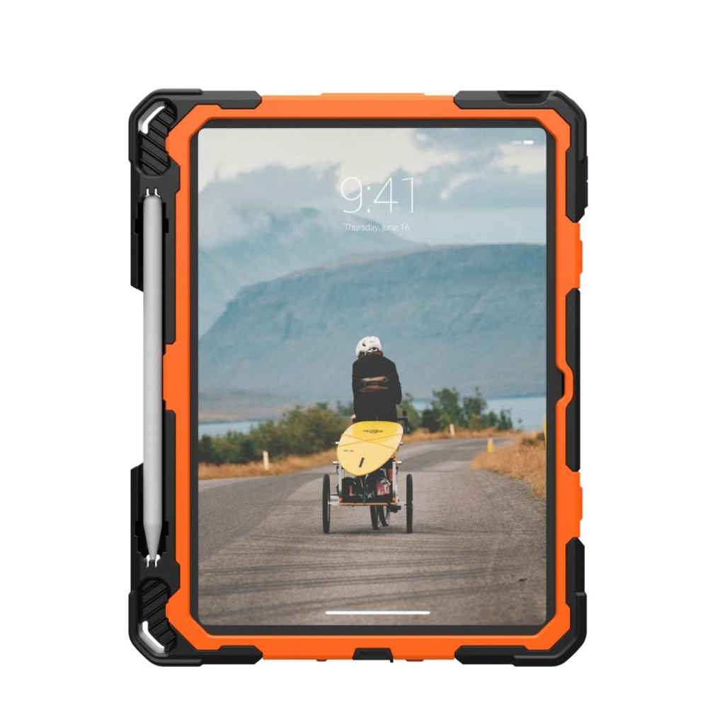 Защитный чехол с подставкой UAG Plasma для iPad (A16 | 2025) и 10-го поколения (2022) Чехол с регулируемым ремешком-держателем и защитным покрытием для экрана. Есть отсек для Apple Pencil или аналогичного стилуса