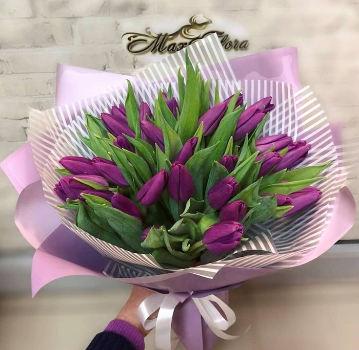 Букет 45 тюльпанов (Б-177)