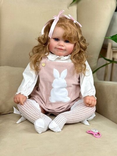 Кукла Реборн мягконабивная 60см (FA-962)