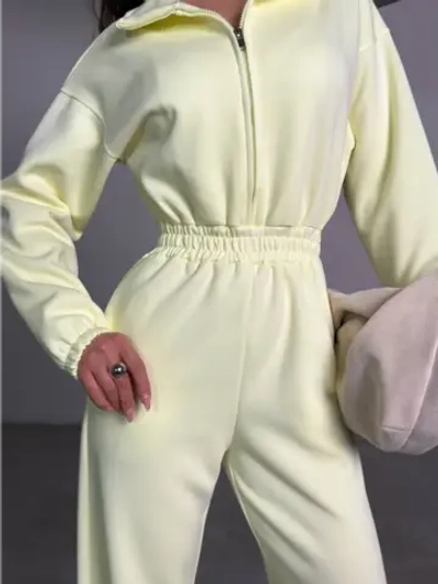 Комбинезон женский без начеса на молнии