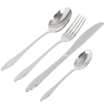 Набор столовых приборов нерж сталь, 24 пр, столовый, подар уп, Daniks, Band