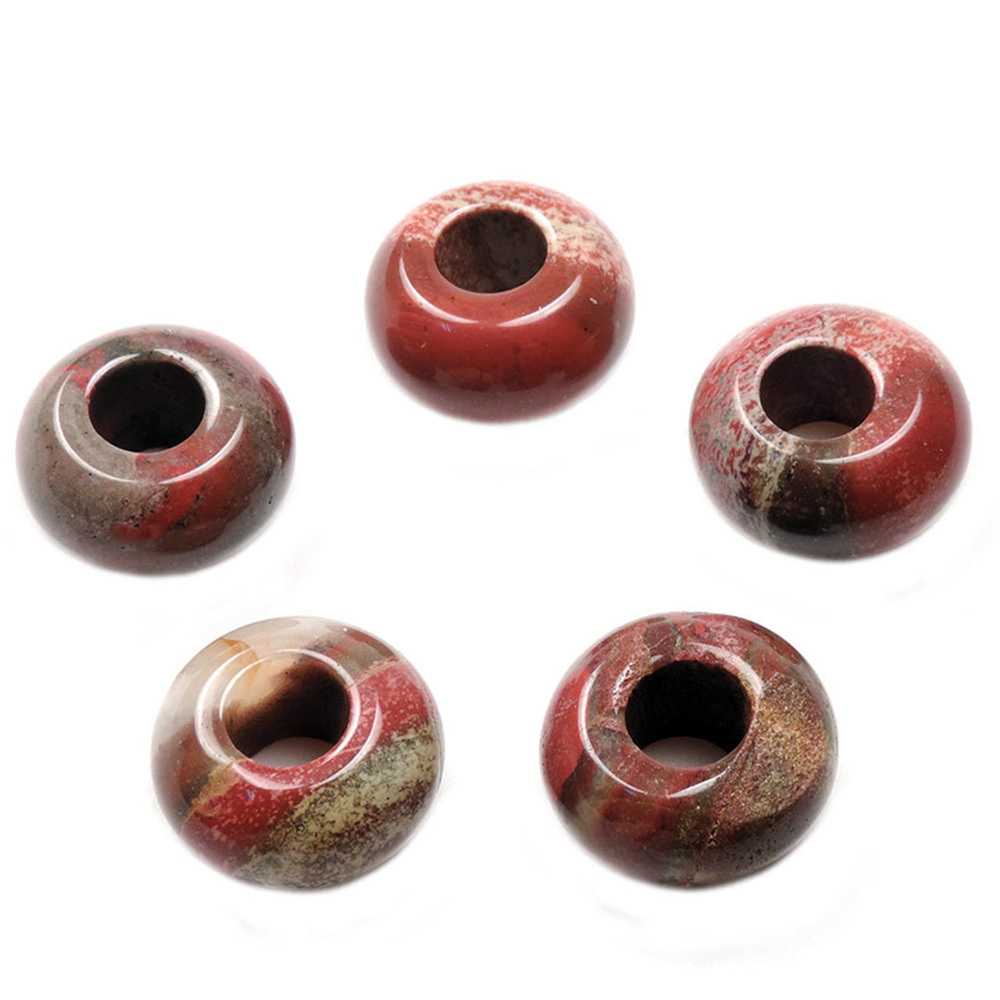 Бусины-шармы яшма, агат асс.