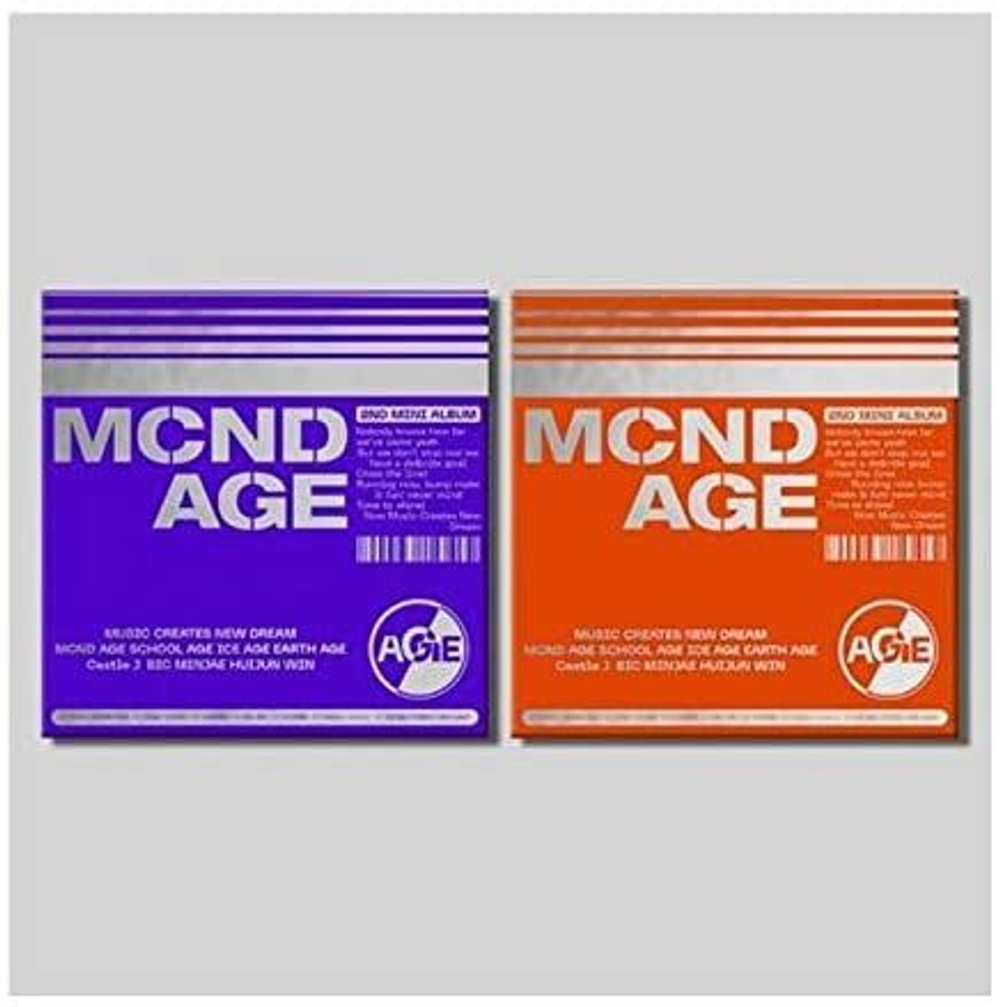 Альбом MCND - MCND Age 2nd Mini Album 2 Version SET