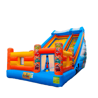 Надувной батут-горка «Супер-волна ST» 10*5*6,8 м.