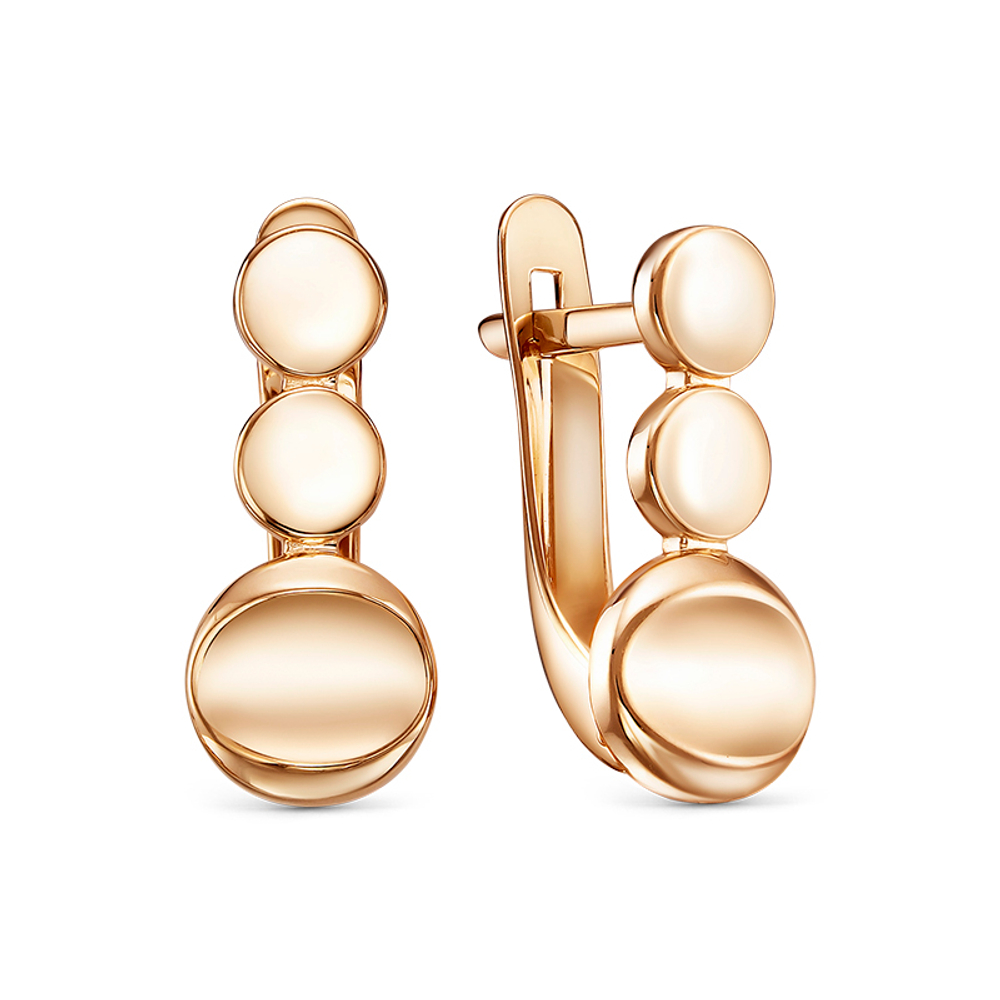 Серьги из золота 585 пробы