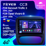 Teyes CC3 9"для Renault Trafic 3 2014-2021