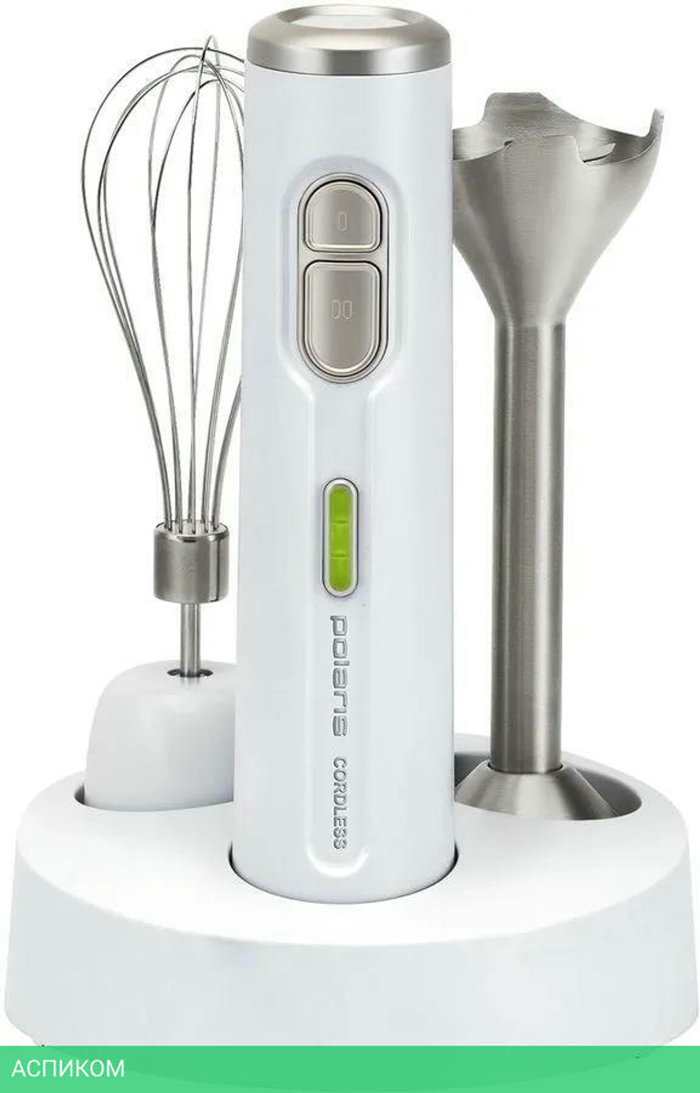 Блендер Polaris CordLess белый (PHB 0746)